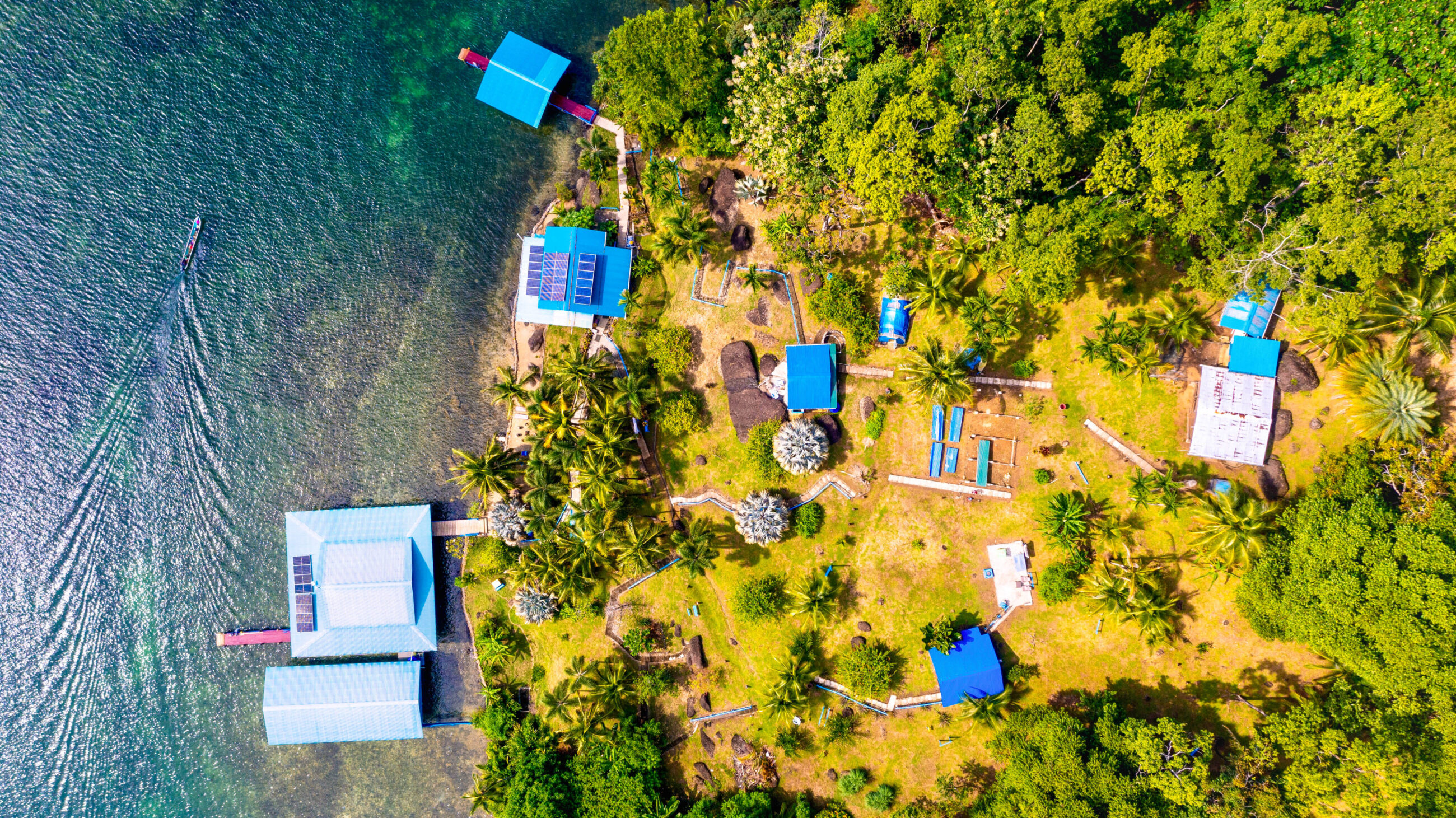 Aerial View of Misty Moonlight Villas Property